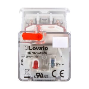 Relè Octal 2 Scambi 24Vac + Led